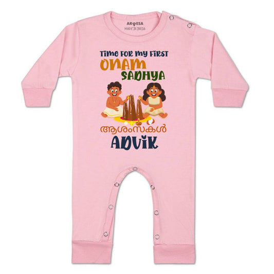 Arvesa My First Onam  Baby Boy & Girl Dress