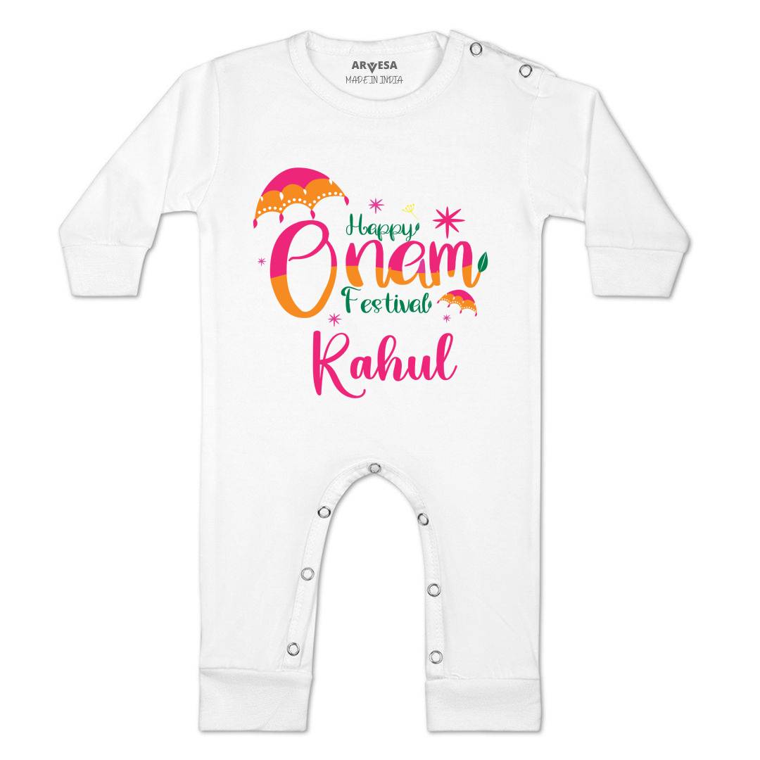 Arvesa My First Onam  Baby Boy & Girl Dress