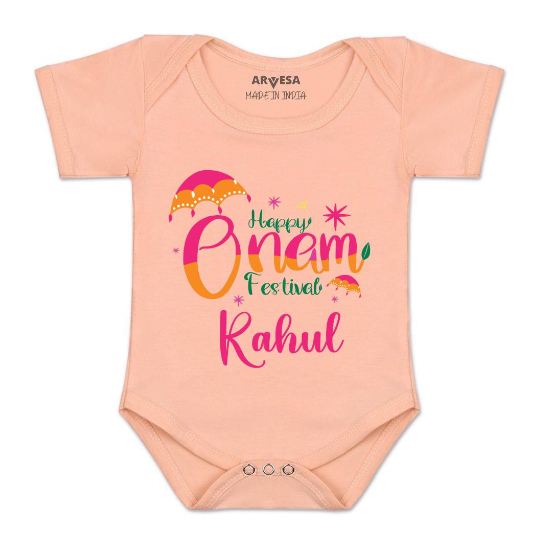 Arvesa My First Onam  Baby Boy & Girl Dress