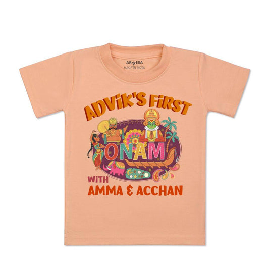 Arvesa My First Onam  Baby Boy & Girl Dress