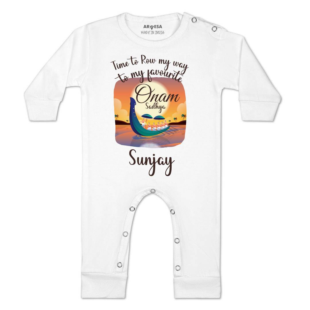 Arvesa My First Onam  Baby Boy & Girl Dress