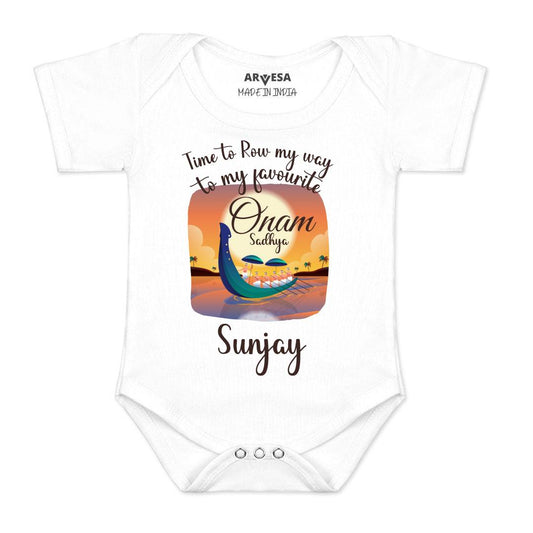 Arvesa My First Onam  Baby Boy & Girl Dress