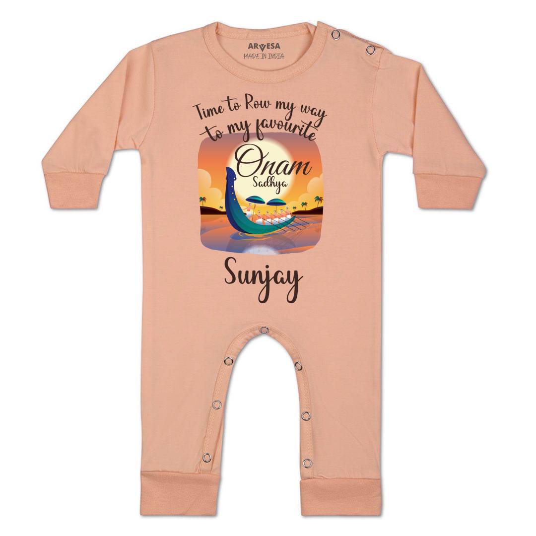 Arvesa My First Onam  Baby Boy & Girl Dress