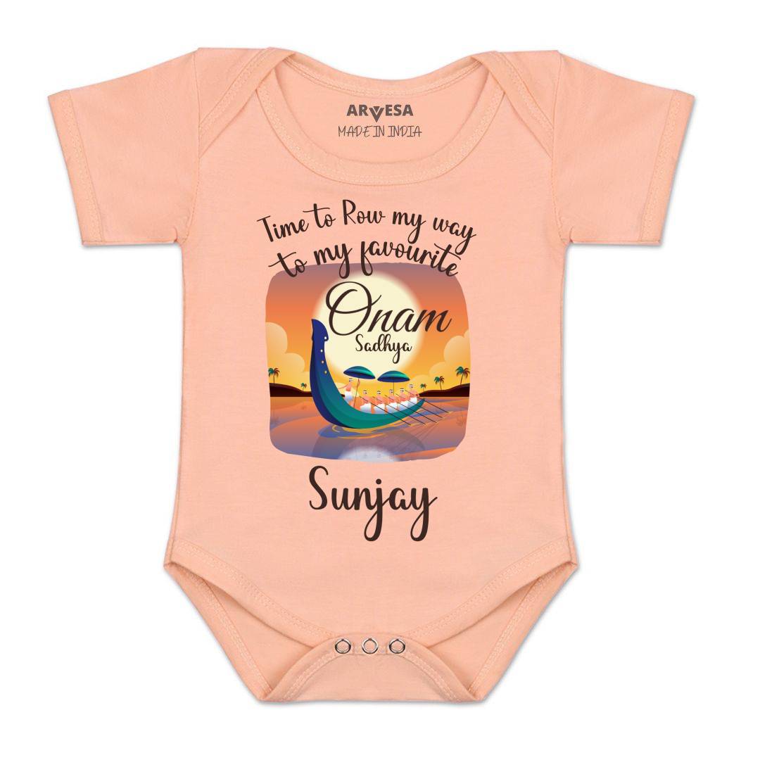 Arvesa My First Onam  Baby Boy & Girl Dress