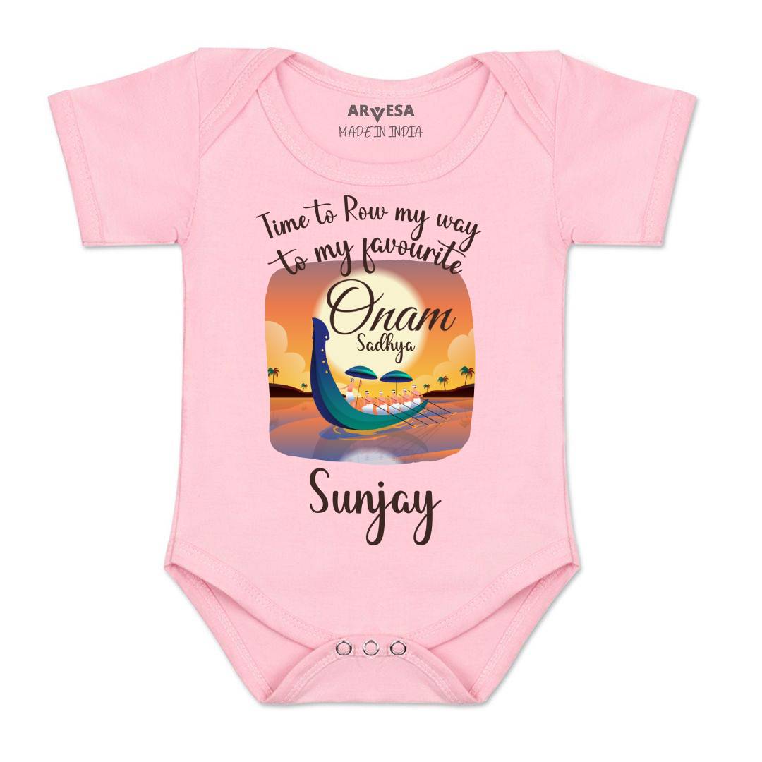 Arvesa My First Onam  Baby Boy & Girl Dress