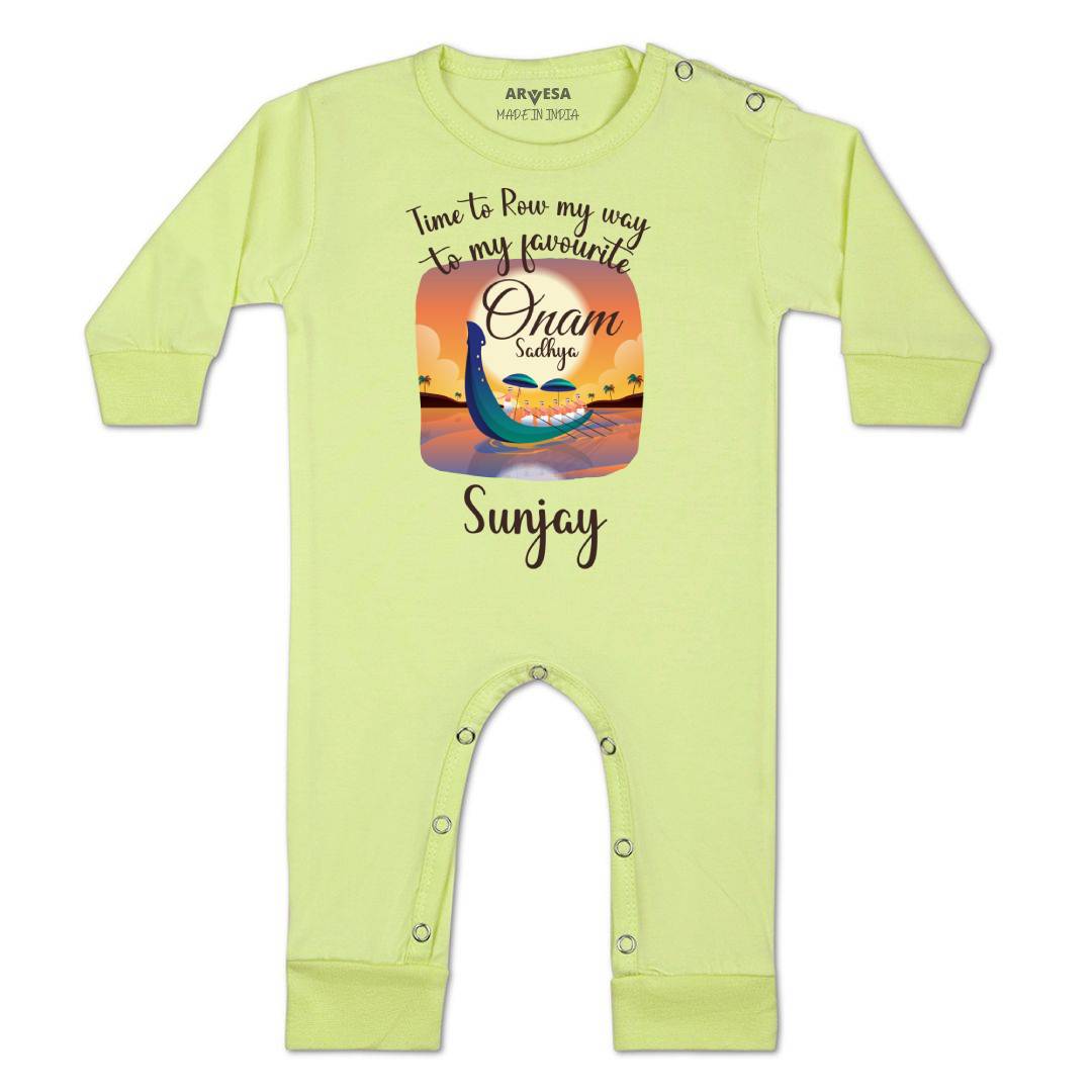Arvesa My First Onam  Baby Boy & Girl Dress