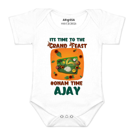Arvesa My First Onam  Baby Boy & Girl Dress