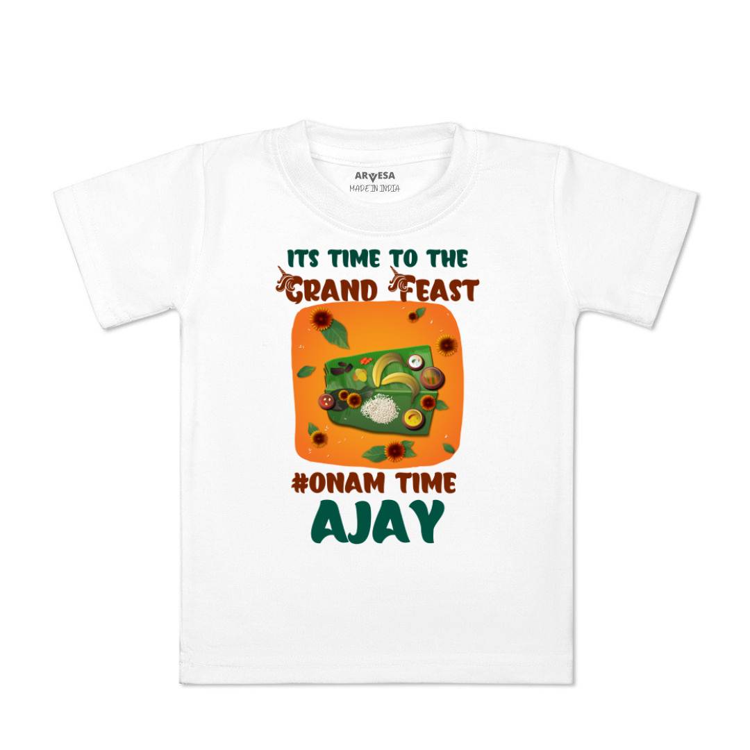 Arvesa My First Onam  Baby Boy & Girl Dress