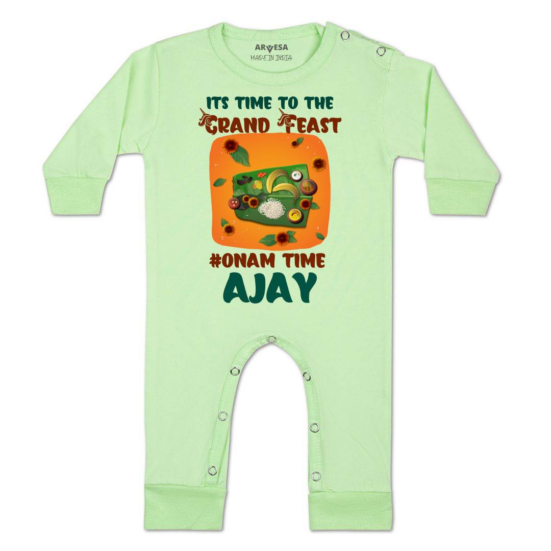 Arvesa My First Onam  Baby Boy & Girl Dress
