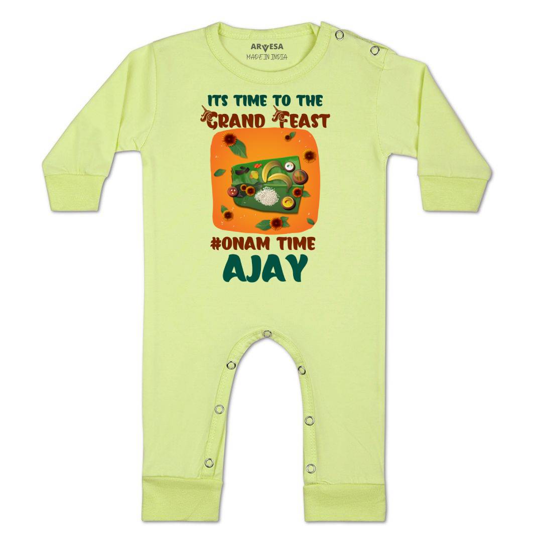 Arvesa My First Onam  Baby Boy & Girl Dress