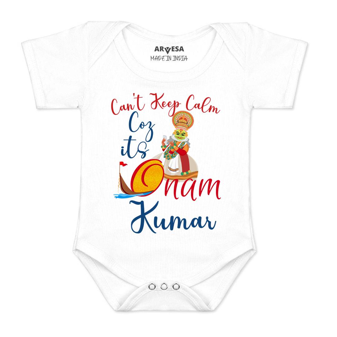 Arvesa My First Onam  Baby Boy & Girl Dress