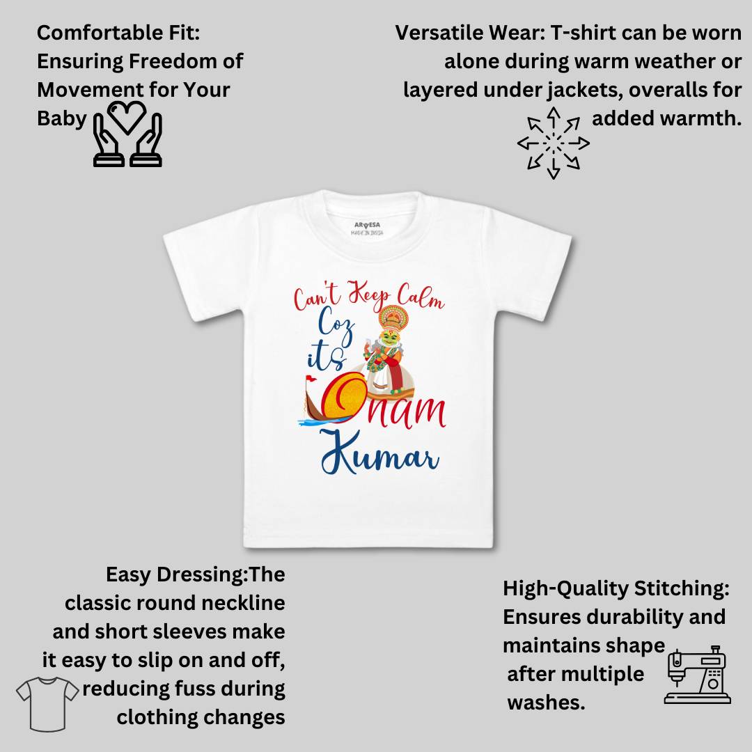 Arvesa My First Onam  Baby Boy & Girl Dress