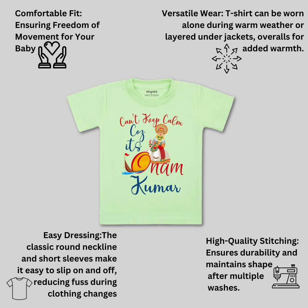 Arvesa My First Onam  Baby Boy & Girl Dress