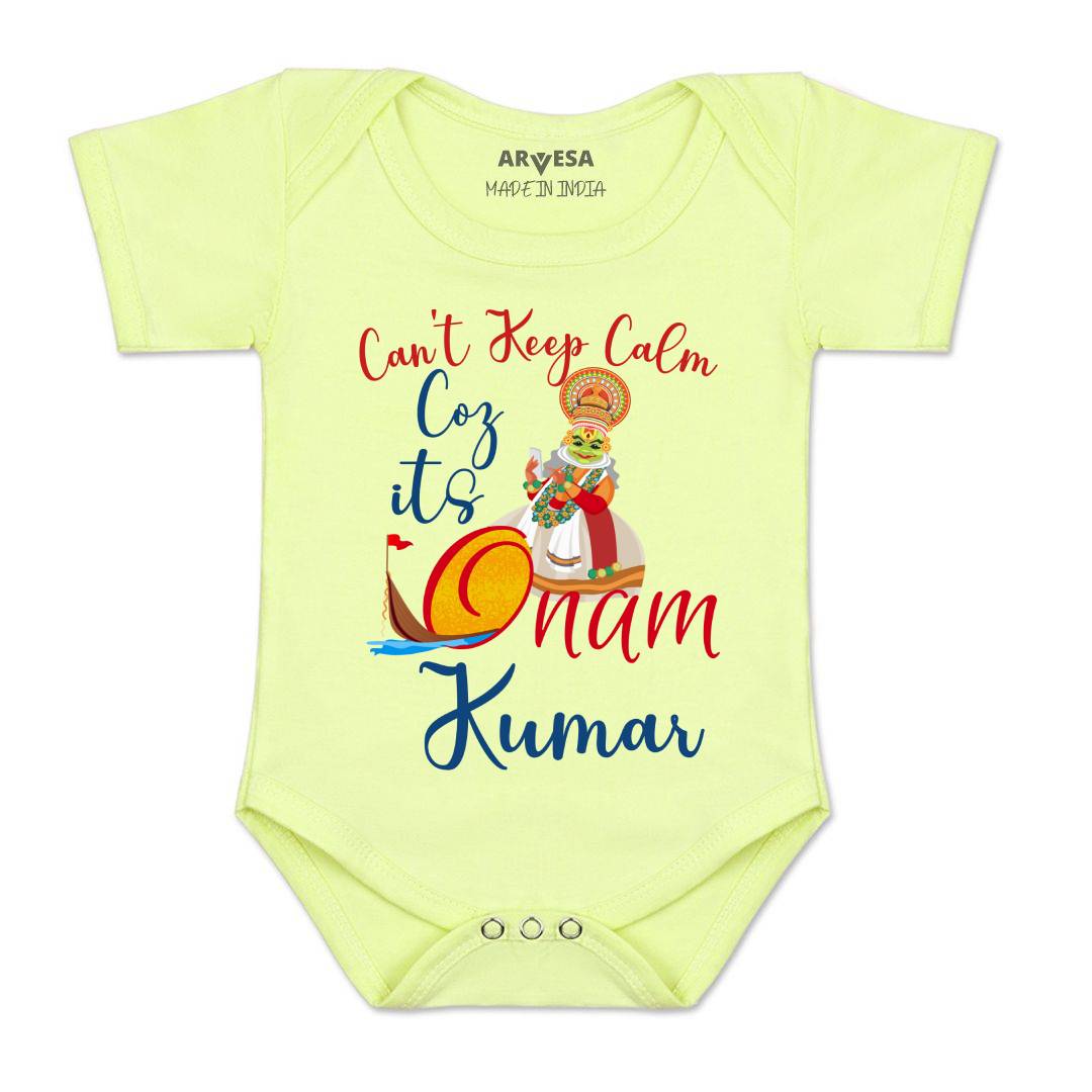 Arvesa My First Onam  Baby Boy & Girl Dress