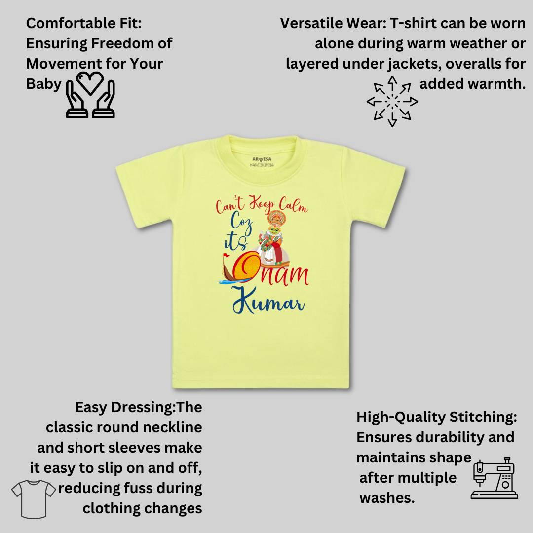 Arvesa My First Onam  Baby Boy & Girl Dress