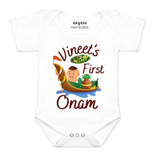 Arvesa My First Onam  Baby Boy & Girl Dress