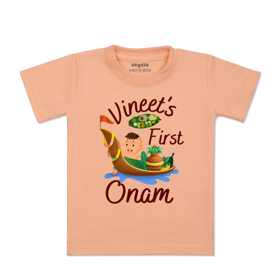 Arvesa My First Onam  Baby Boy & Girl Dress
