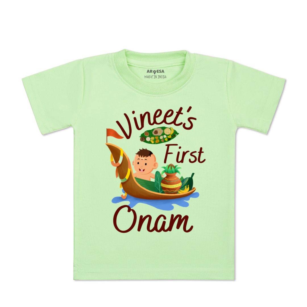 Arvesa My First Onam  Baby Boy & Girl Dress