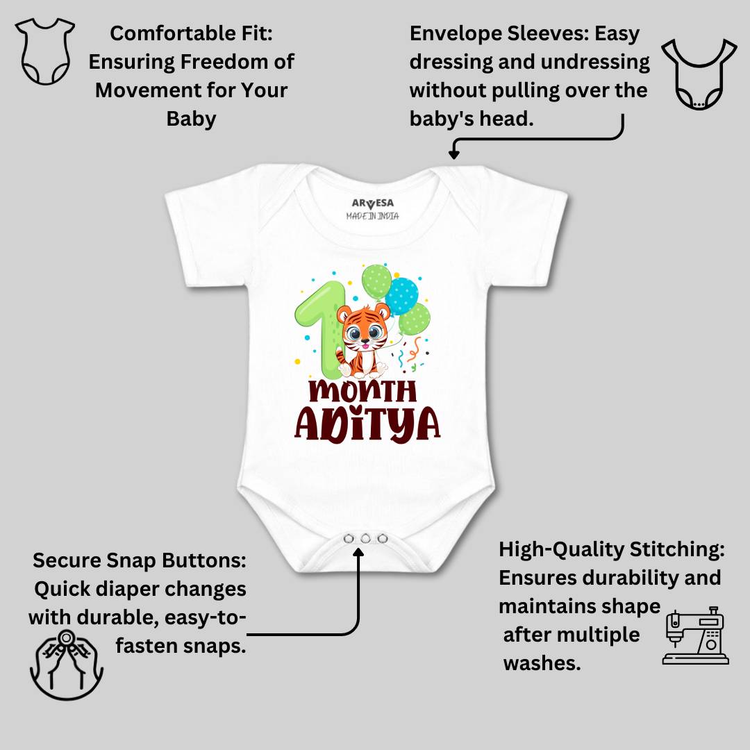 Arvesa 1 Month Baby Boy & Girl Dress