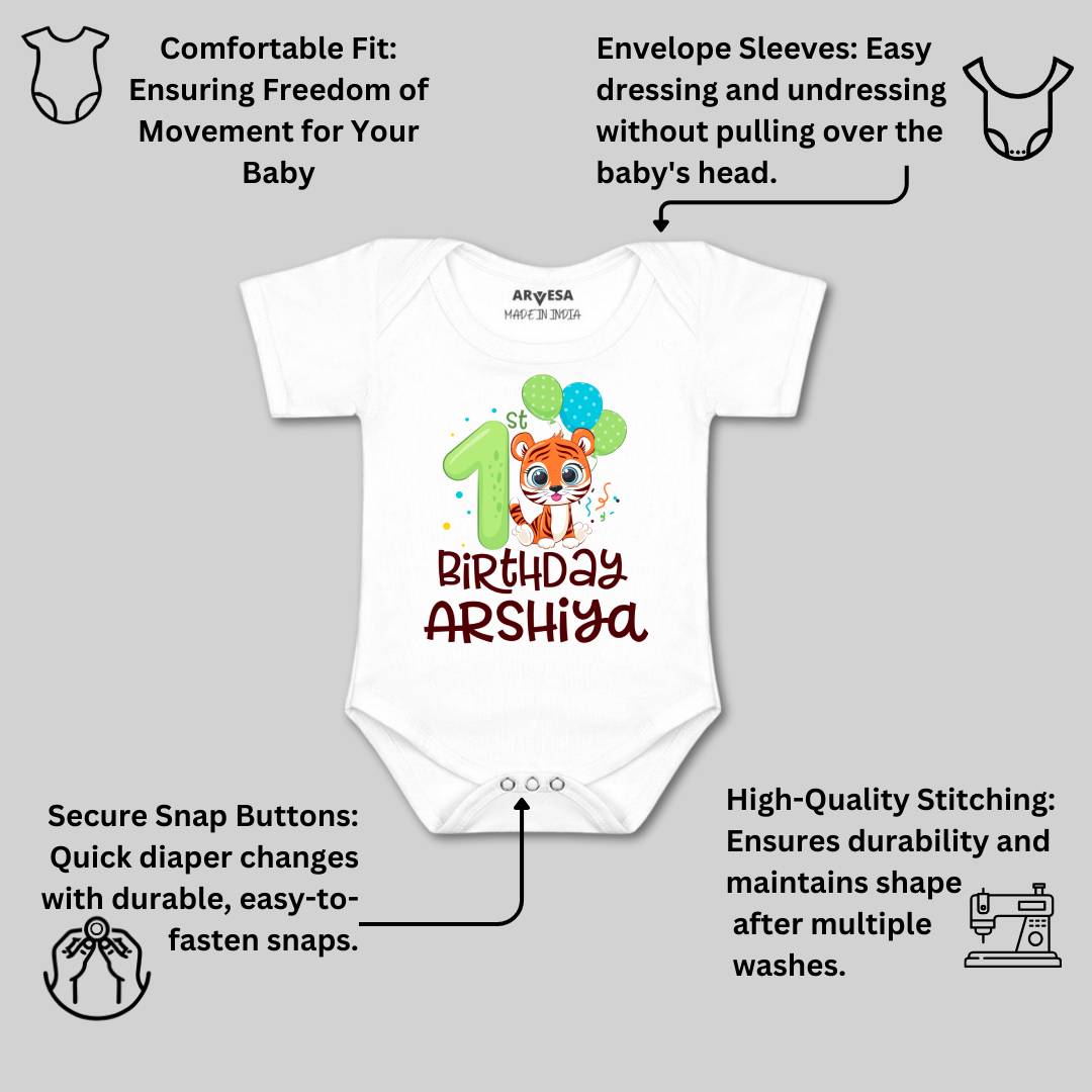 Arvesa One Year Birthday Baby Boy & Girl Dress