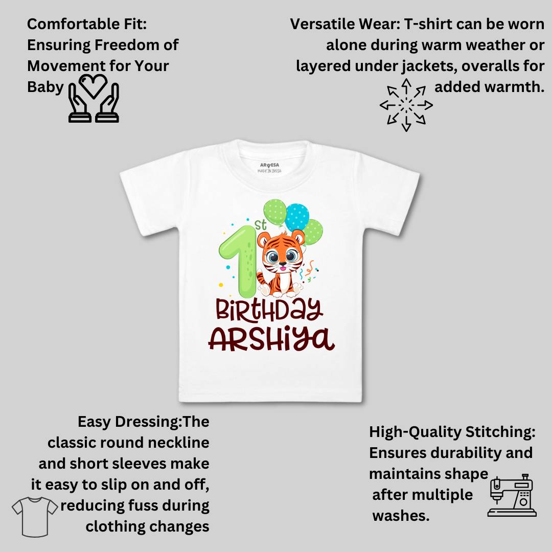 Arvesa One Year Birthday Baby Boy & Girl Dress