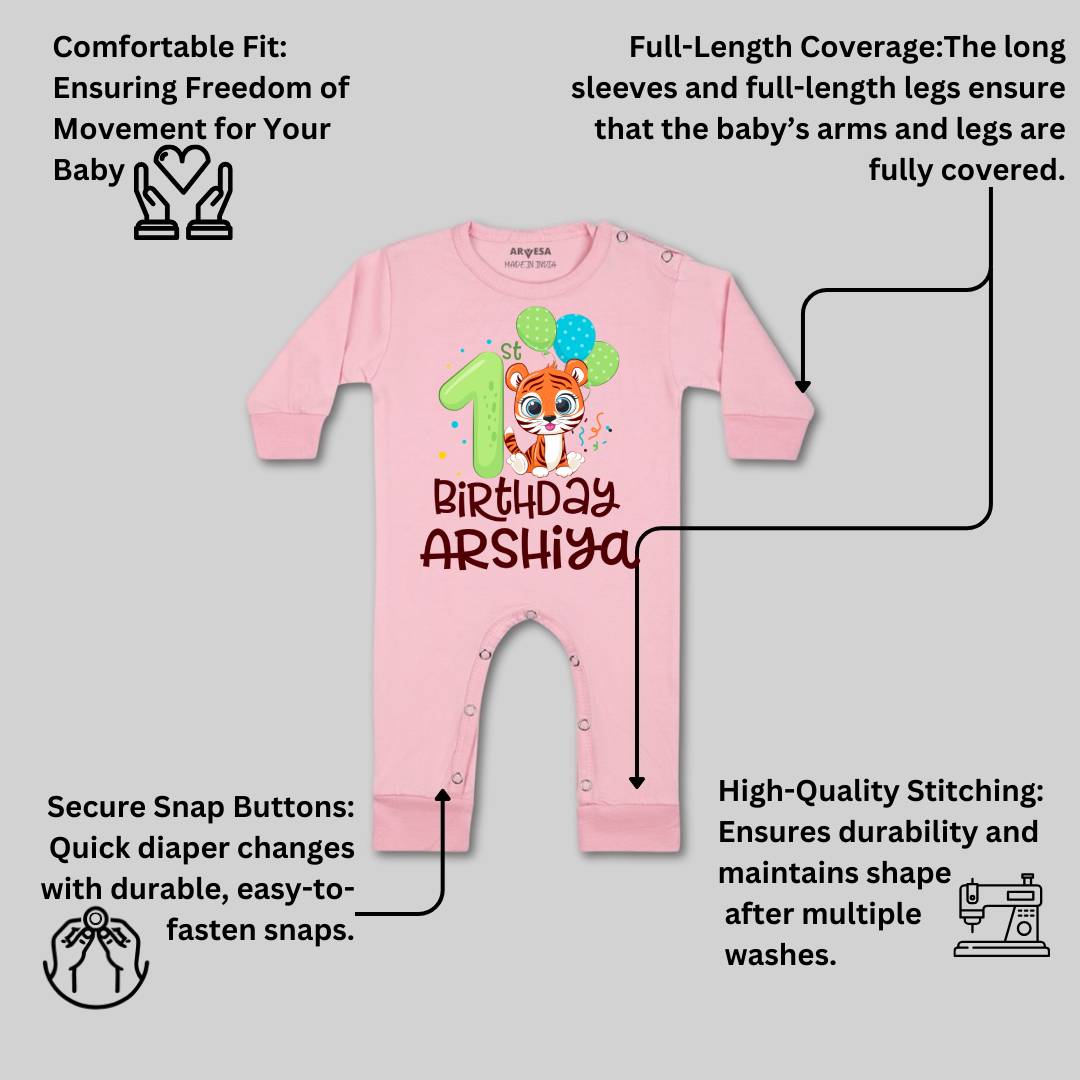 Arvesa One Year Birthday Baby Boy & Girl Dress