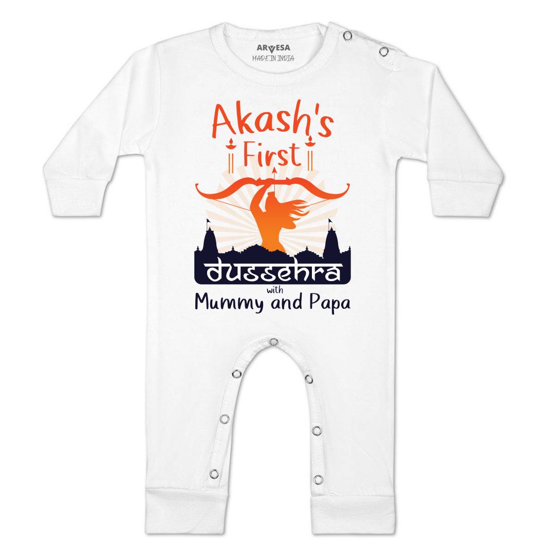 Arvesa My First Dussehra Baby Boy & Girl Dress