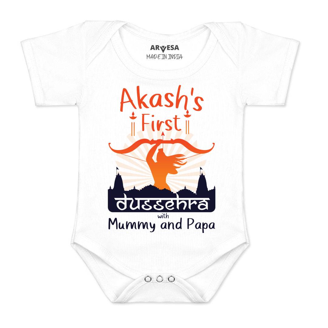 Arvesa My First Dussehra Baby Boy & Girl Dress