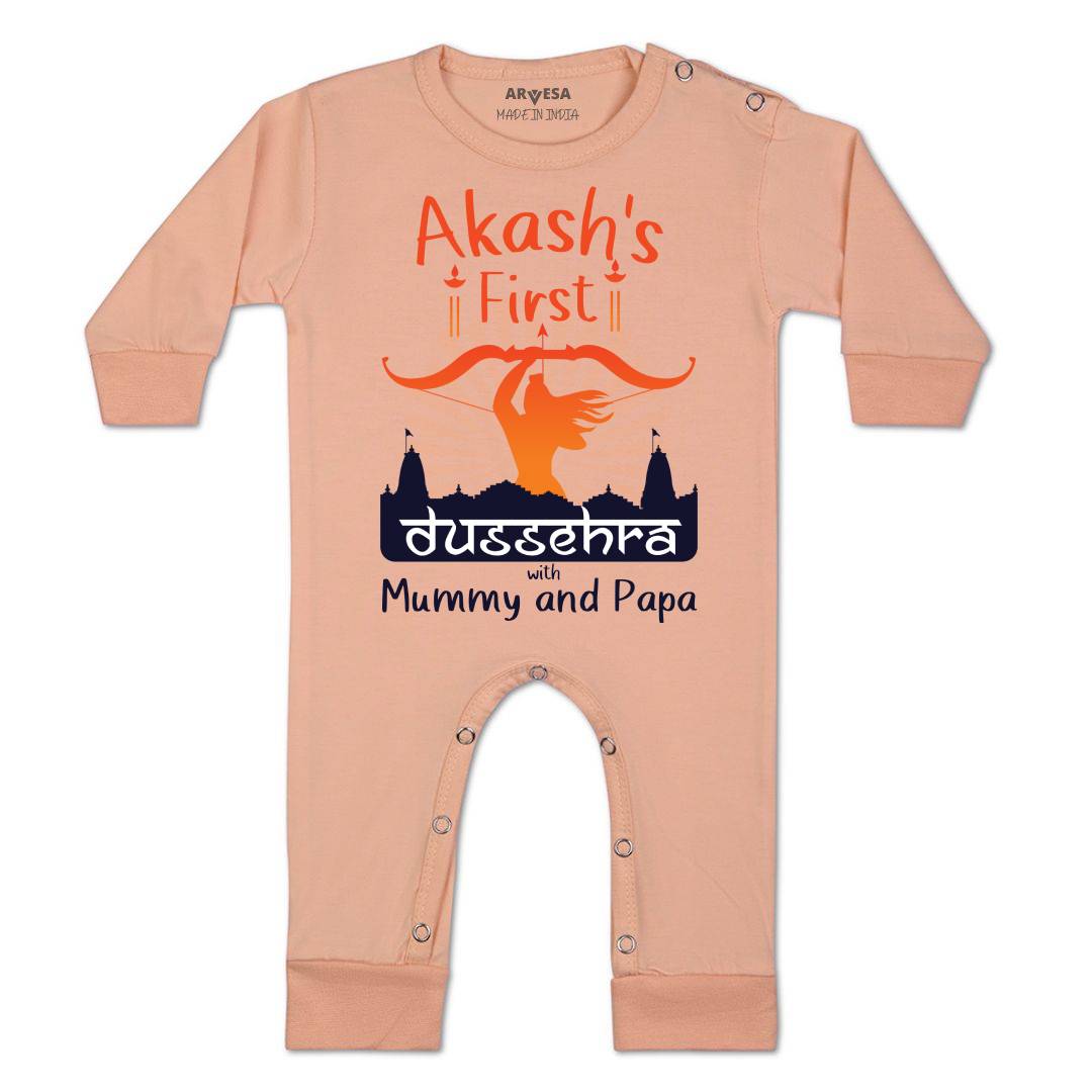 Arvesa My First Dussehra Baby Boy & Girl Dress