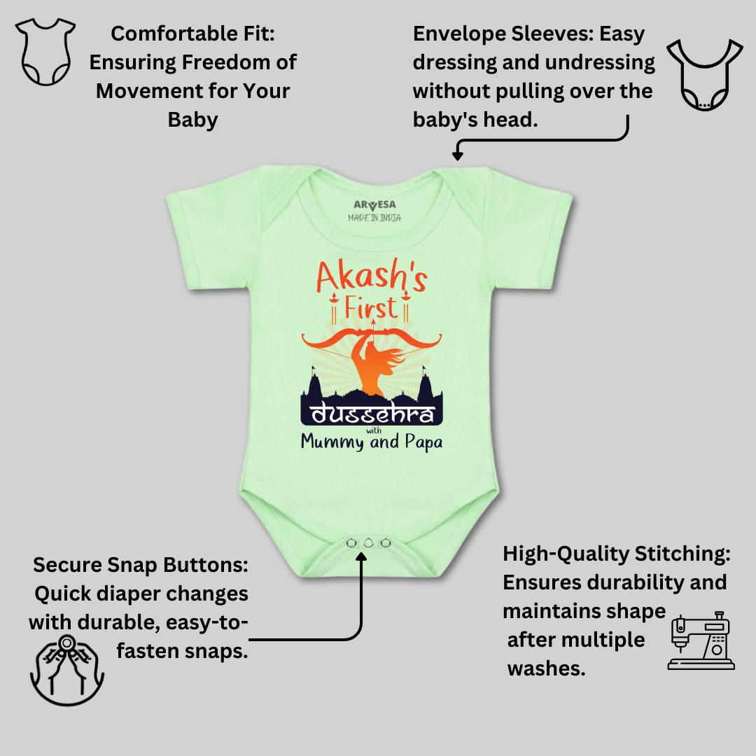 Arvesa My First Dussehra Baby Boy & Girl Dress