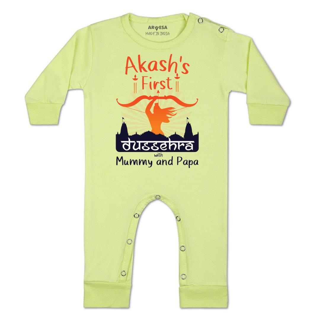 Arvesa My First Dussehra Baby Boy & Girl Dress