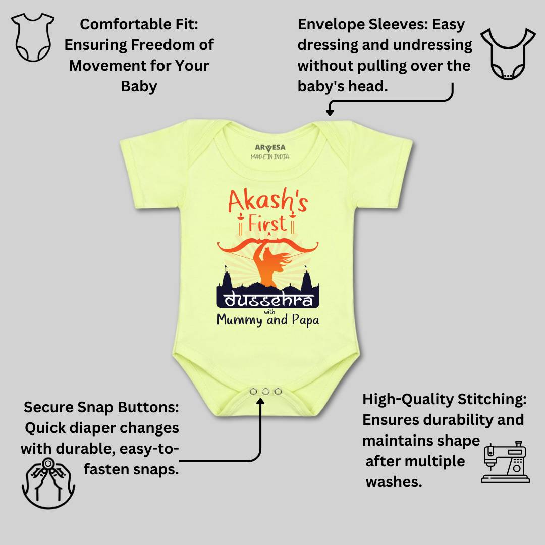 Arvesa My First Dussehra Baby Boy & Girl Dress