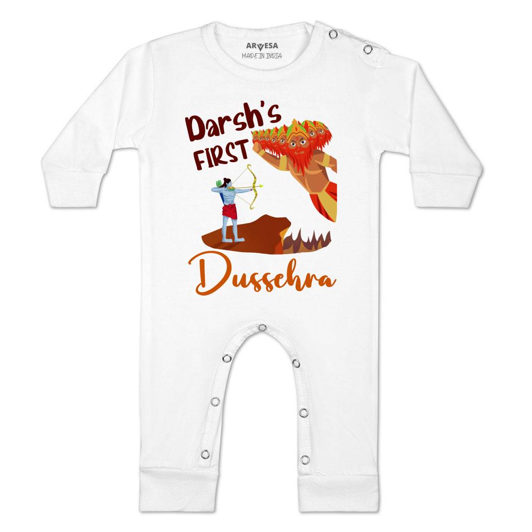 Arvesa My First Dussehra Baby Boy & Girl Dress