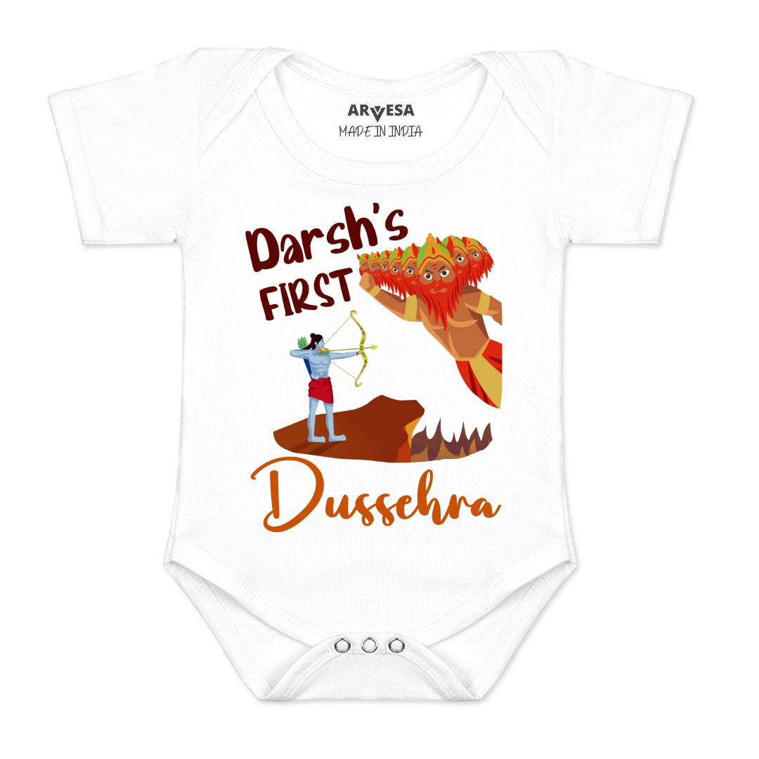 Arvesa My First Dussehra Baby Boy & Girl Dress