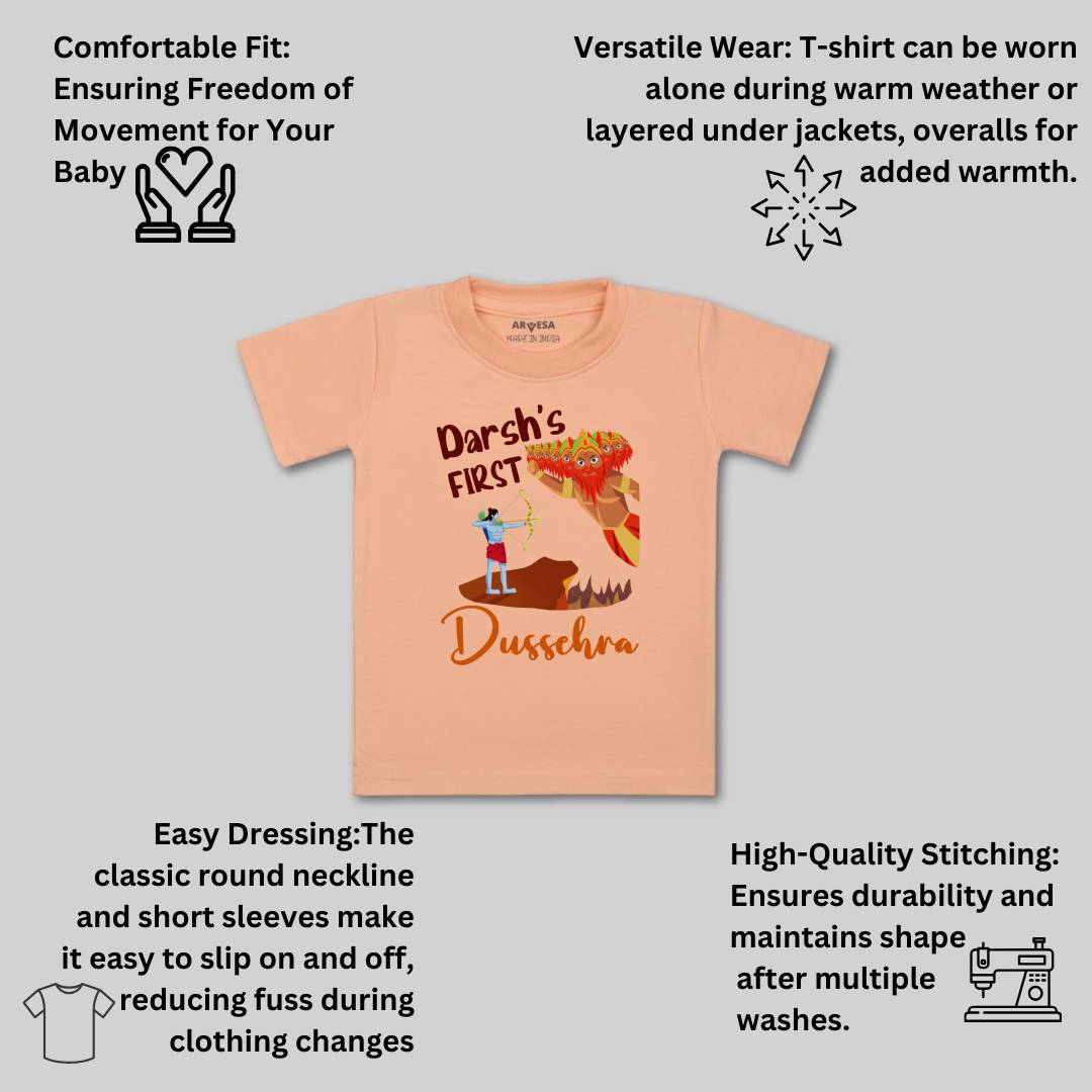 Arvesa My First Dussehra Baby Boy & Girl Dress