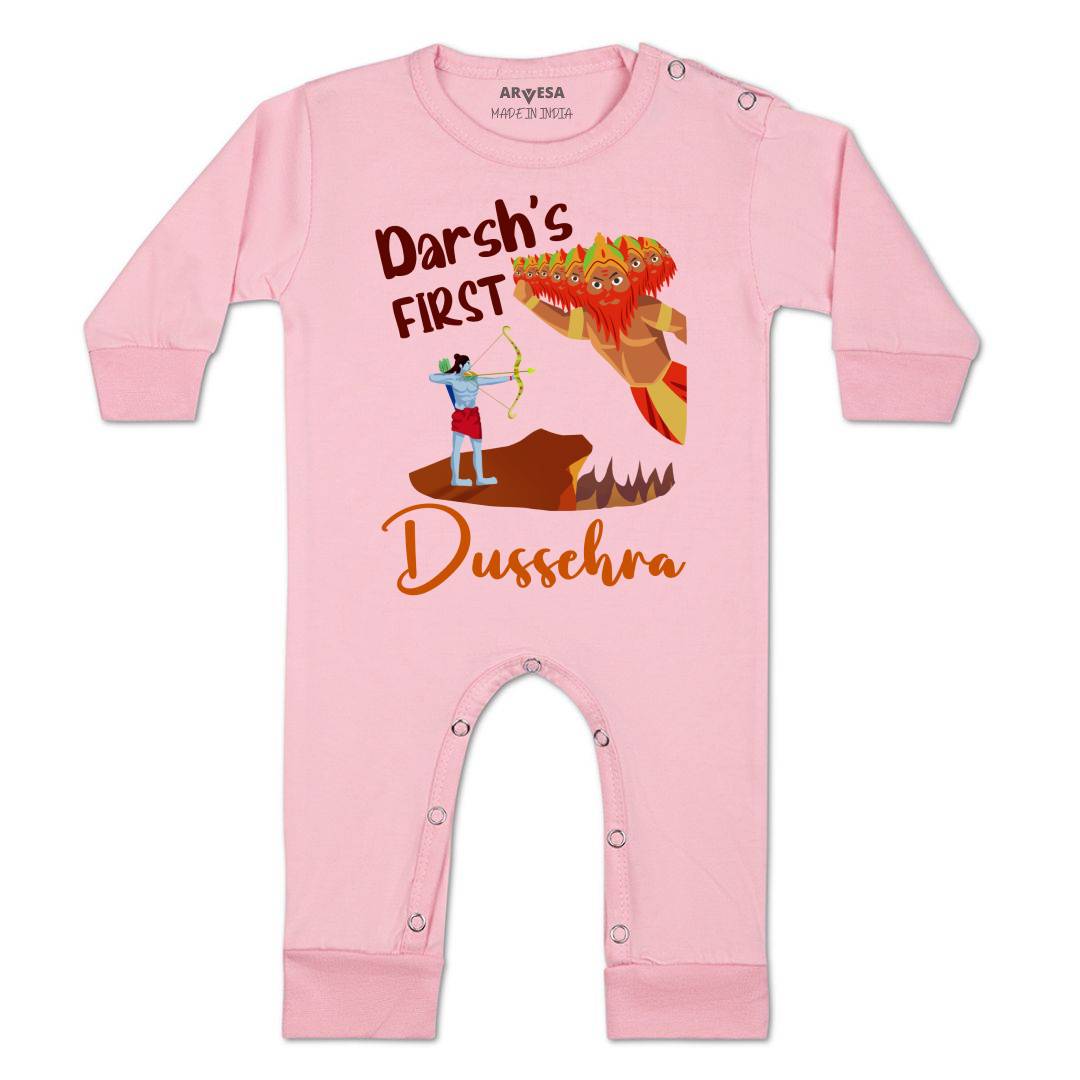 Arvesa My First Dussehra Baby Boy & Girl Dress