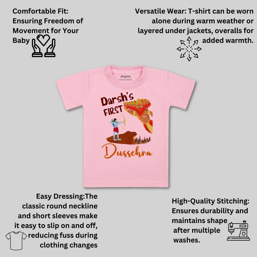 Arvesa My First Dussehra Baby Boy & Girl Dress