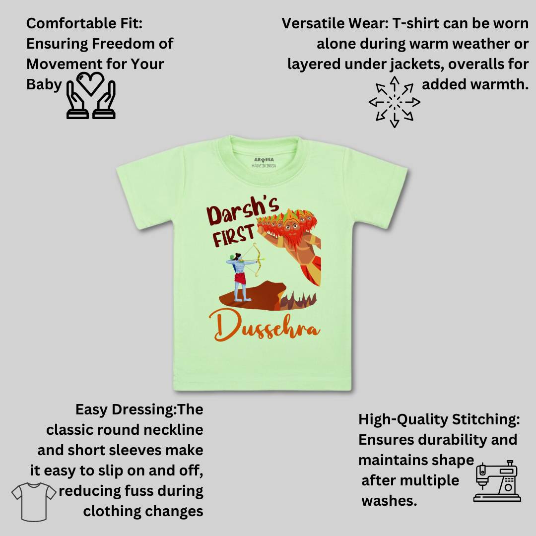 Arvesa My First Dussehra Baby Boy & Girl Dress