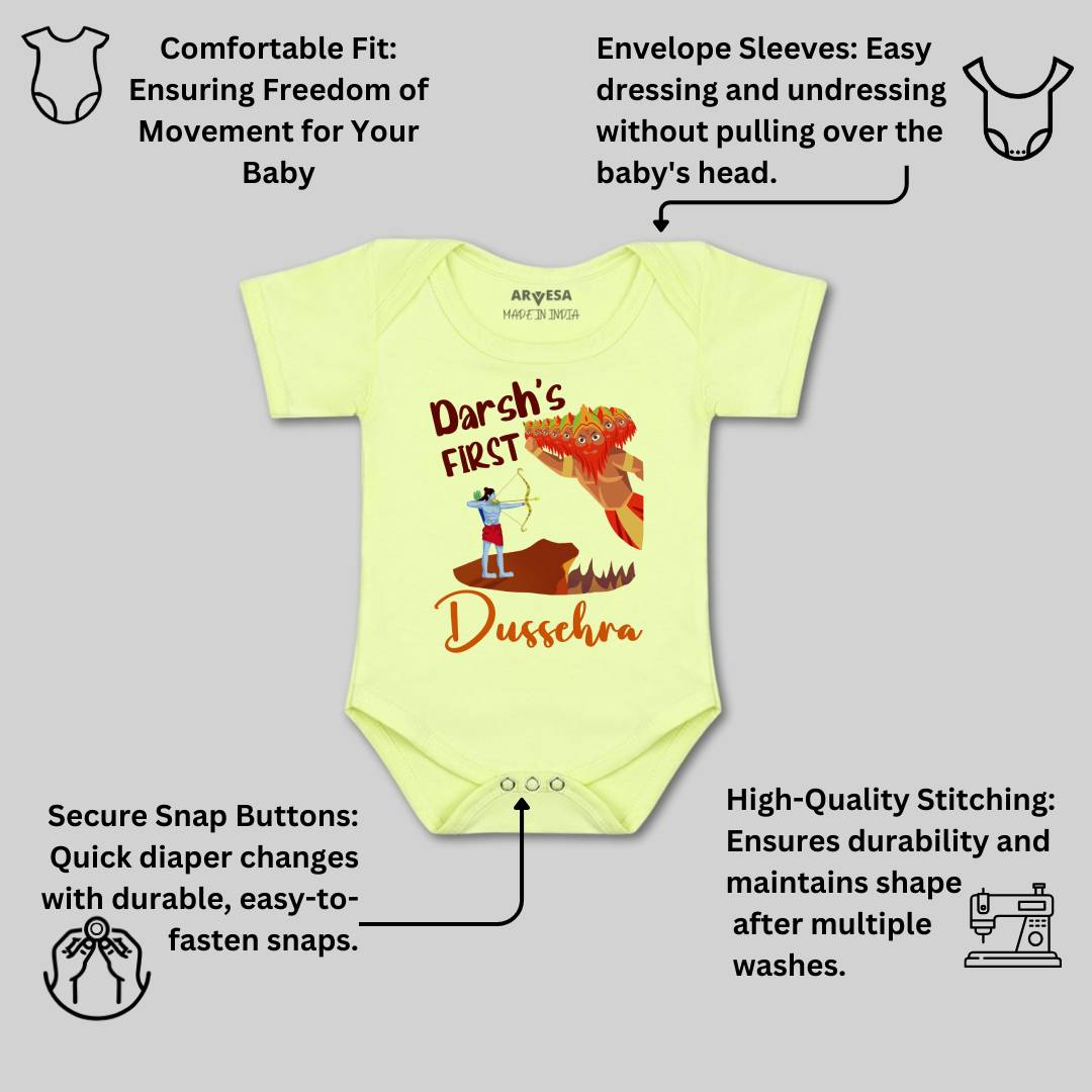 Arvesa My First Dussehra Baby Boy & Girl Dress