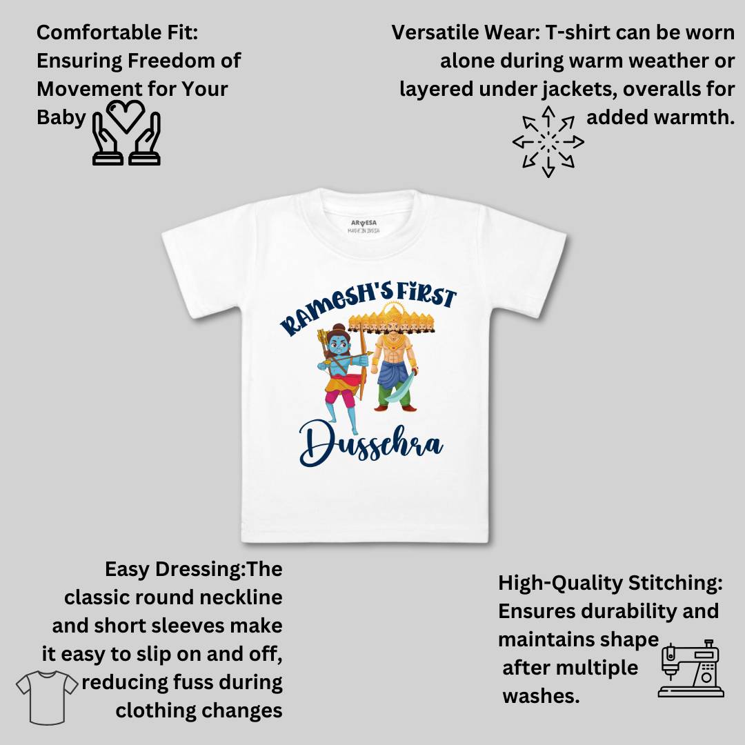 Arvesa My First Dussehra Baby Boy & Girl Dress
