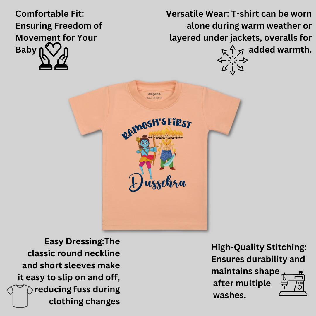 Arvesa My First Dussehra Baby Boy & Girl Dress