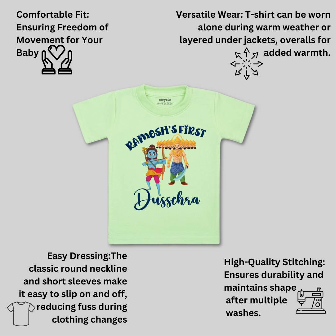 Arvesa My First Dussehra Baby Boy & Girl Dress