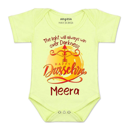 Arvesa Happy Dussehra Baby Boy & Girl Dress