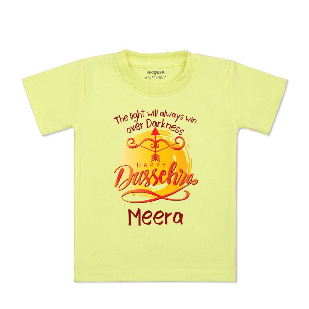 Arvesa Happy Dussehra Baby Boy & Girl Dress