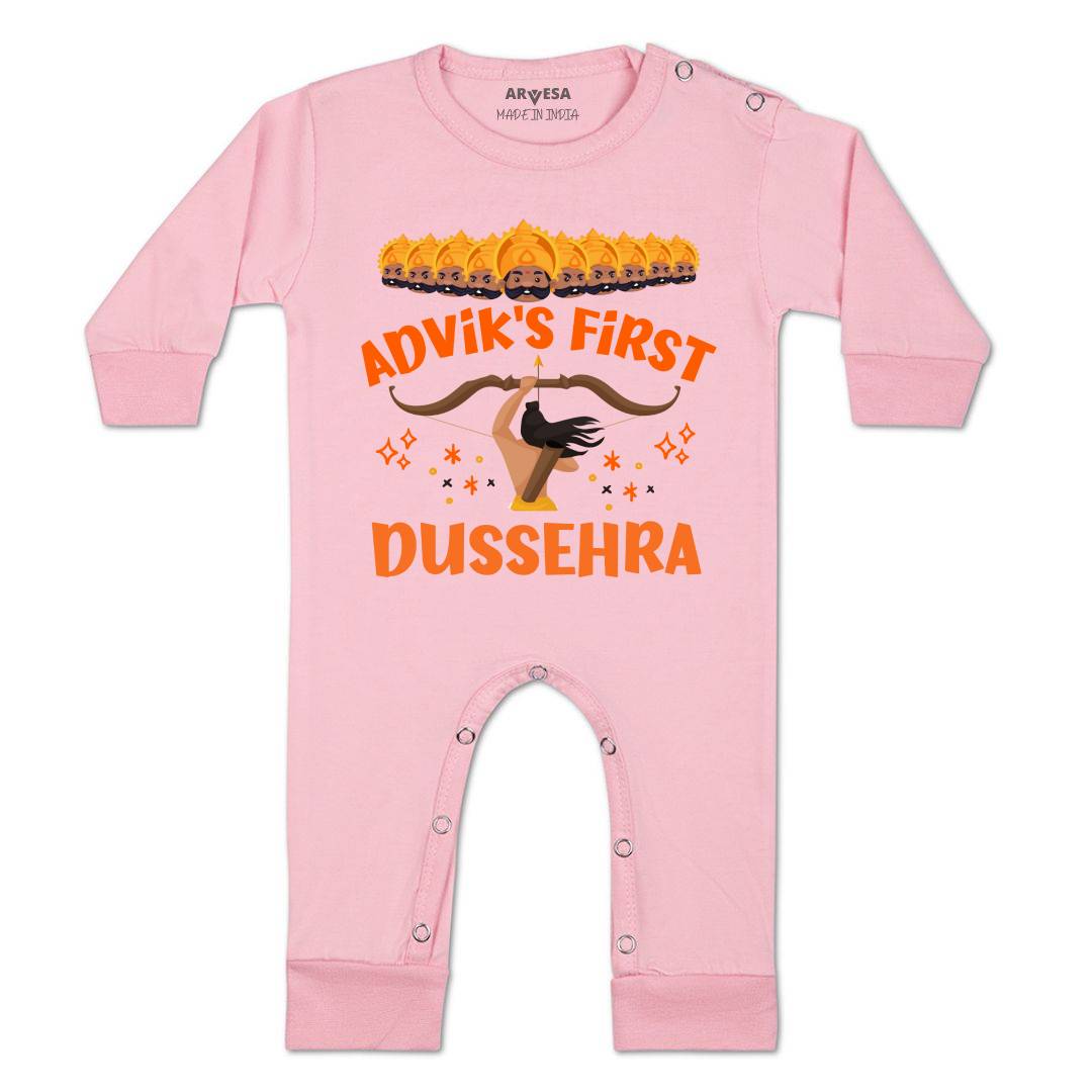 Arvesa My First Dussehra Baby Boy & Girl Dress