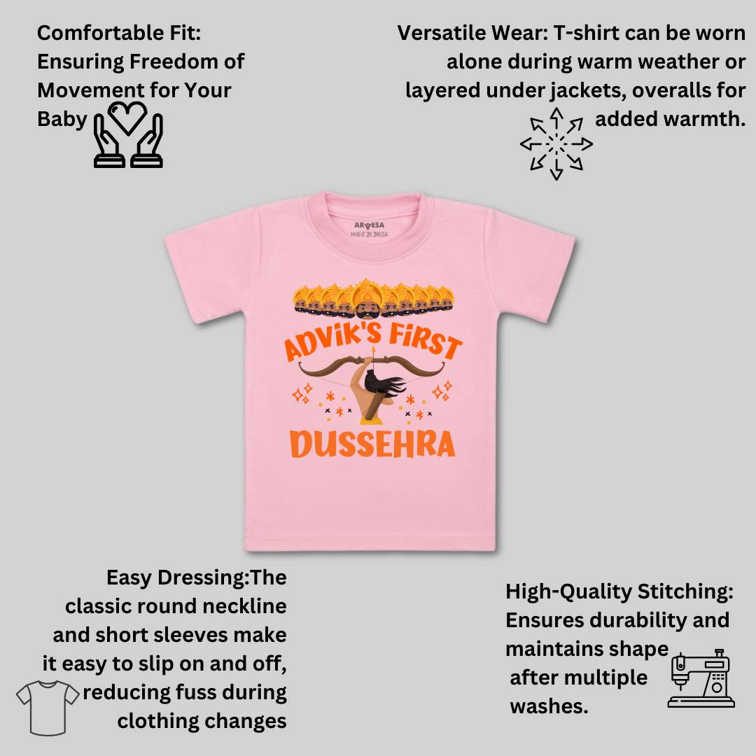Arvesa My First Dussehra Baby Boy & Girl Dress