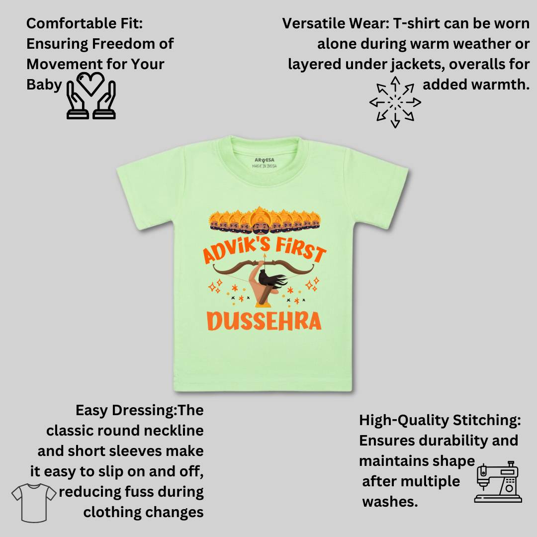 Arvesa My First Dussehra Baby Boy & Girl Dress