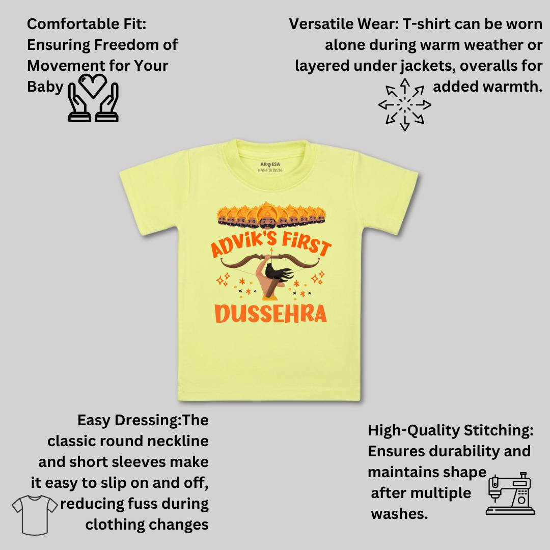 Arvesa My First Dussehra Baby Boy & Girl Dress