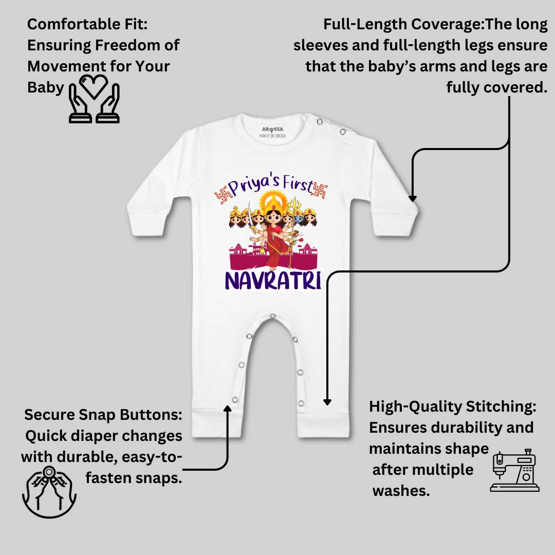 Arvesa My first Navratri Baby Boy & Girl Dress