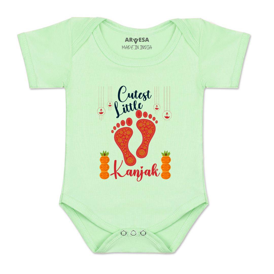 Arvesa Design-1087  Dussehra Navratri Durga My First Baby Boy and Baby Girl Dress .